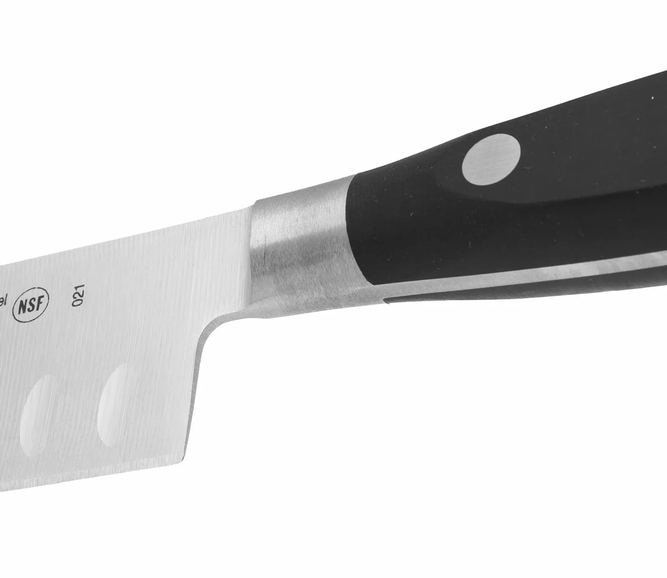 Arcos Serie Riviera - Cuchillo Santoku Cuchillo Asiático - Hoja de Acero Inoxidable Forjado NITRUM 140 mm - Mango de Polyoxymethylene (POM) Color Negro