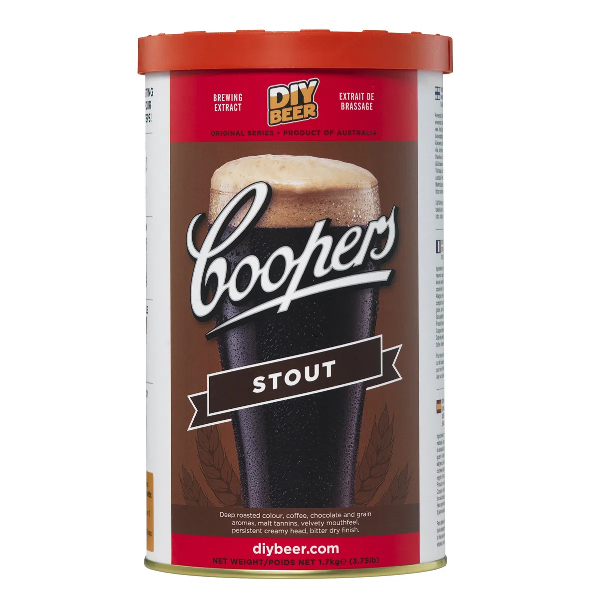 Coopers - Juego de elaboración propia de cerveza casera concentrada
