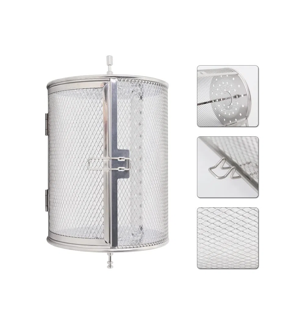 Ardes Cesta Giratoria de Acero para Freidora de Aire, Compatible con Modelos AR1KP12000 y El Dorada AR1K3000