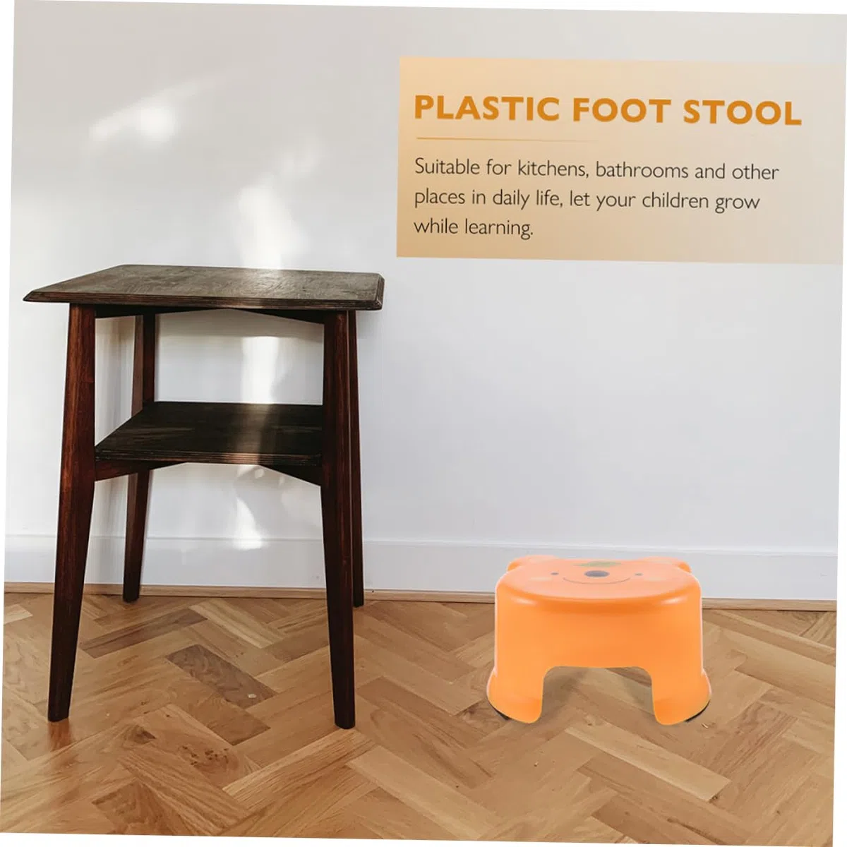DECHOUS 2 Piezas Taburete De Plástico De Dibujos Animados Orinal Taburete De Caca De Plástico Subir Reposapies Pedicura Niño Cuidado El Plastico Pequeño
