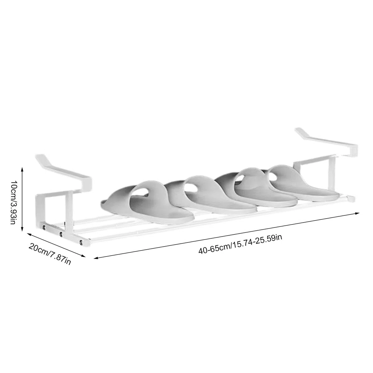 Organizador de zapatos, bandeja retráctil para zapatos, soporte para zapatos, cajón de ahorro de espacio, estante divisor de cajones, bandeja retráctil en capas para zapatos, pantuflas