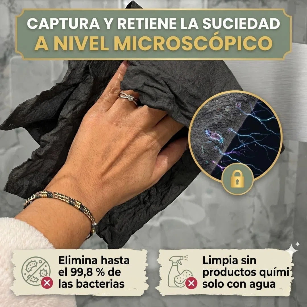 Paño Mágico Antonio Herato,10 Pcs Paños De Limpieza De Microfibra,30x40cm,Bayetas Reutilizables Multiusos Ultra Absorbentes Sin Pelusas para Hogar Cocina Cristales Ventanas Espejos