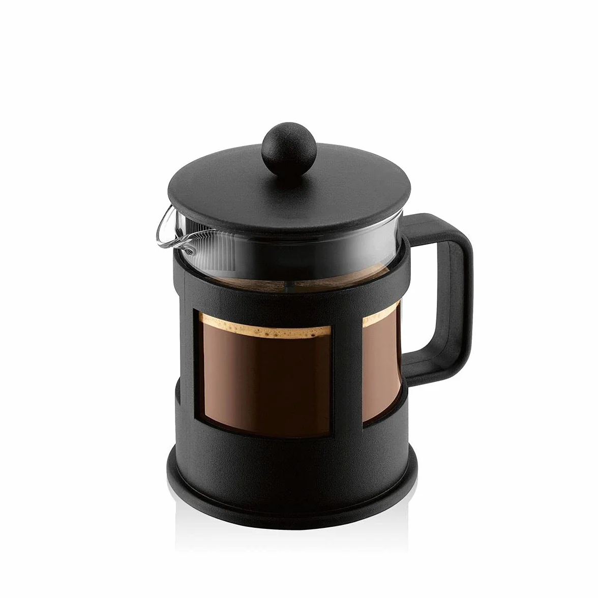 Bodum Kenya - Cafetera, 4 tazas, 0,5 l, color negro