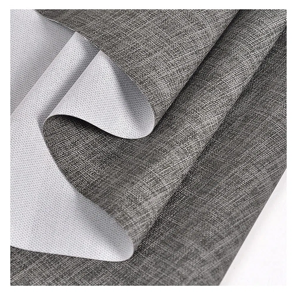 Tela de Polipiel for Tapizar Eco-cuero Imitación d Tela de Cuero Sintético con Polipiel de Vinilo Tela de Cuero Tapicería Material Texturizado PolipielTejido de Piel sint(Size:1.38X10m,Color:Gray 20#)