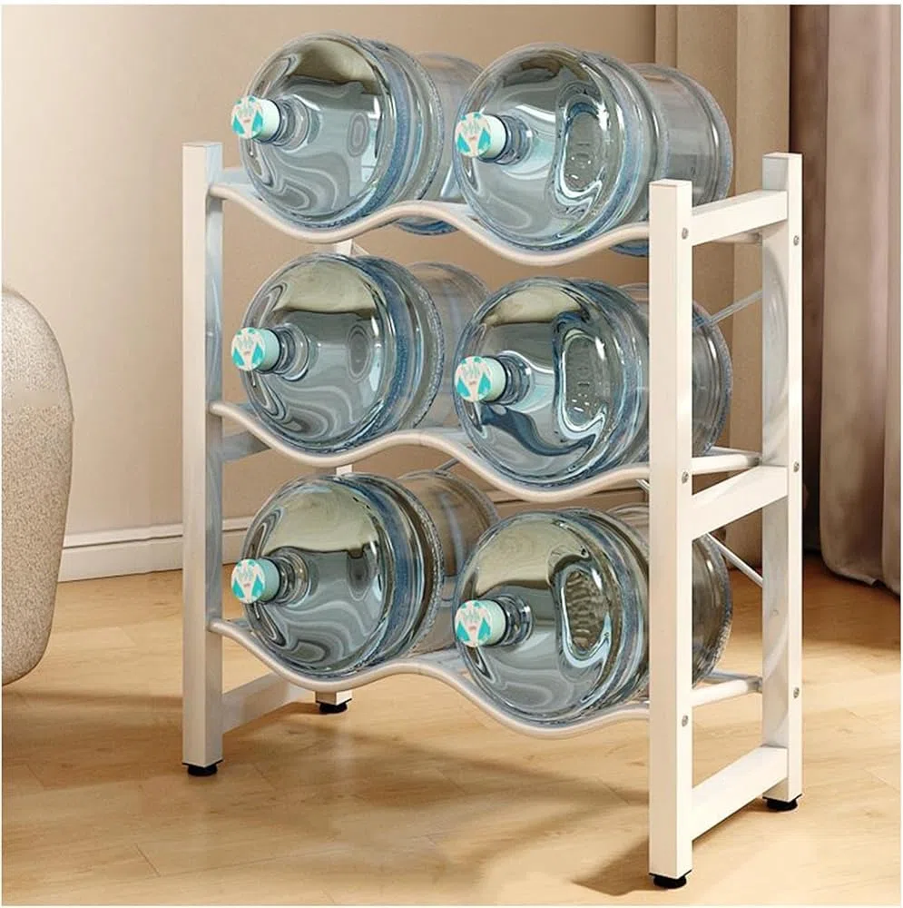 Soporte Resistente para Botellas de Agua, Apto para dispensadores y enfriadores de Agua (5 Soportes N), Ideal para el hogar y la Oficina.