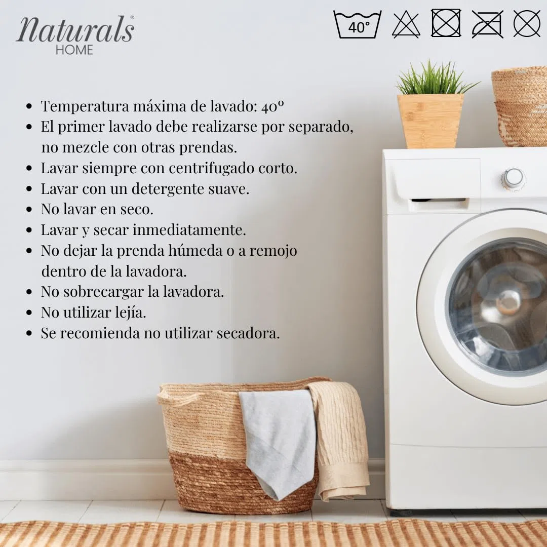 NATURALS - Colcha Bouti Estampada | Cama 90 (180x260 cm) | Microfibra Extrasuave | 1 Funda de Cojín 50x50 cm | Cubrecama Acolchado a Líneas | Ideal Primavera y Verano | Rozko