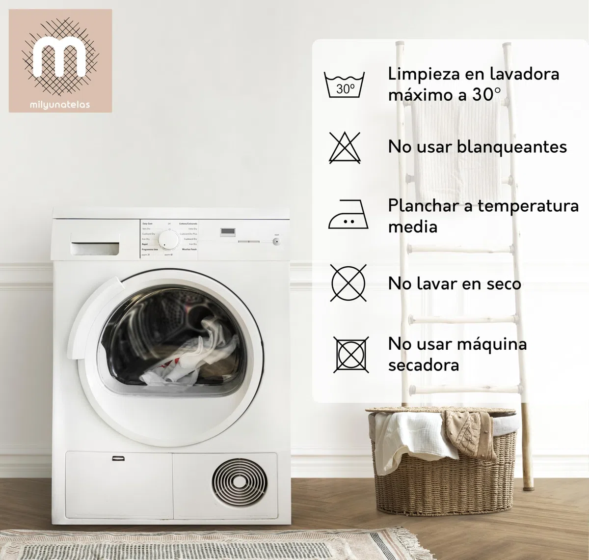 MILYUNATELAS - Cubre Canapé Sue - Color Gris - Medida 135x190/200 cm - Lavable - Fabricado en España