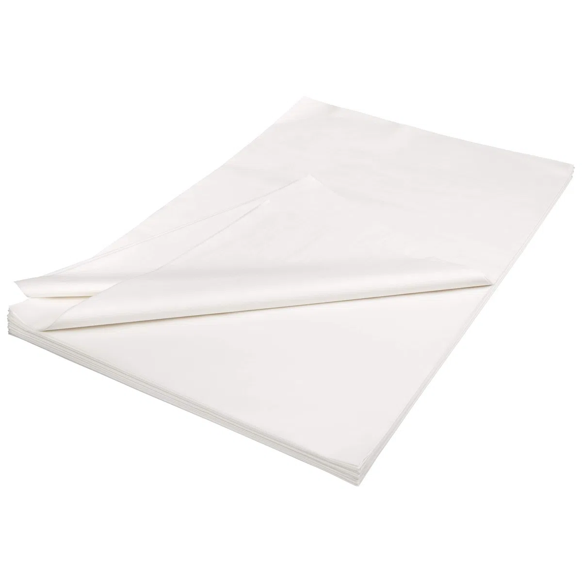packer PRO Pack 500 hojas de papel seda para envolver ropa regalos ecommerce, blanco 75x50 cm