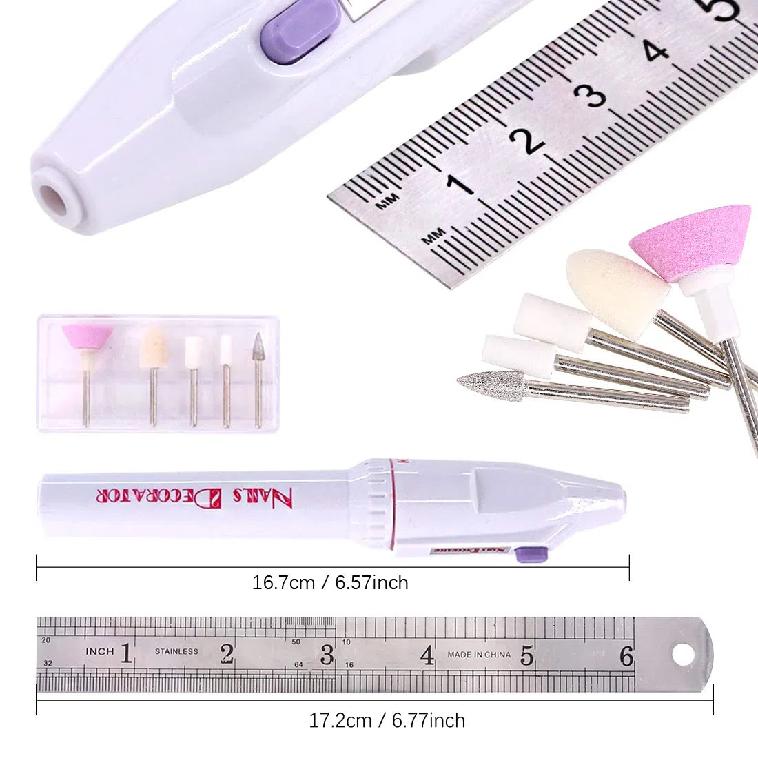 Keadic Juego de 24 herramientas básicas de modelador, kit de herramientas de construcción con kit de herramientas de modelo con una funda de plástico para construcción de modelos profesionales