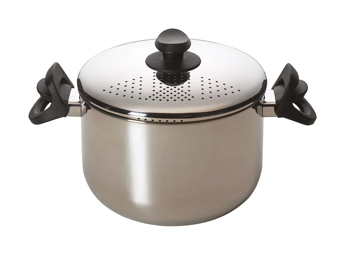 Brunch Time Olla Para Pasta Excelsa 6 Lt Plateado