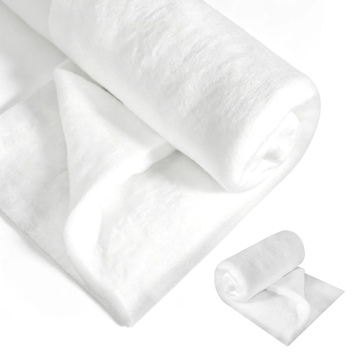 Guata acolchada de vellón de 200 g/m², por metros, 1,5 x 3 m, 100% poliéster, lavable, lavable, rollo de patchwork, relleno para tapicería, acolchado, costura y manualidades