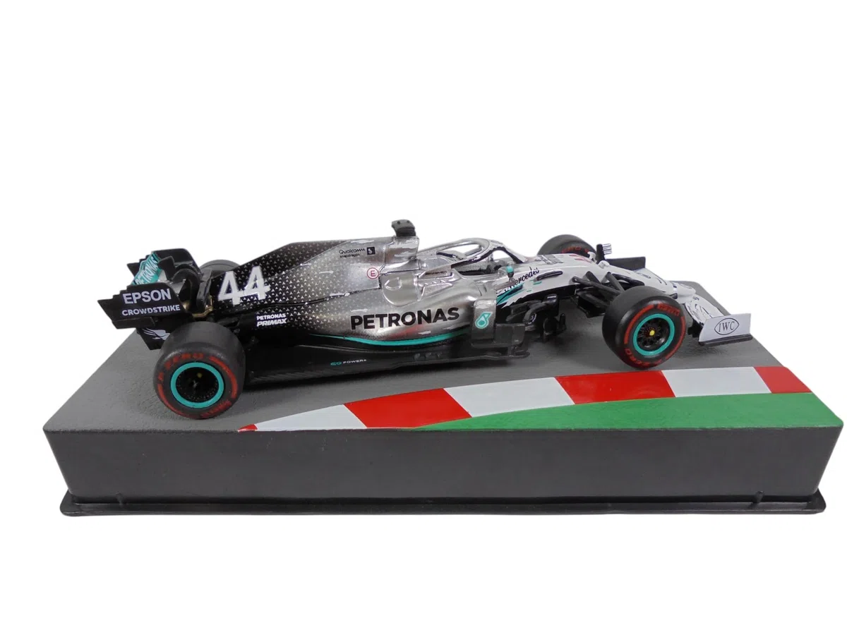 OPO 10 - Coche de Fórmula 1 a Escala 1:43 Compatible con Mercedes-MG F1 W10 EQ Power 2019 Lewis Hamilton GP de Alemania - FD1000