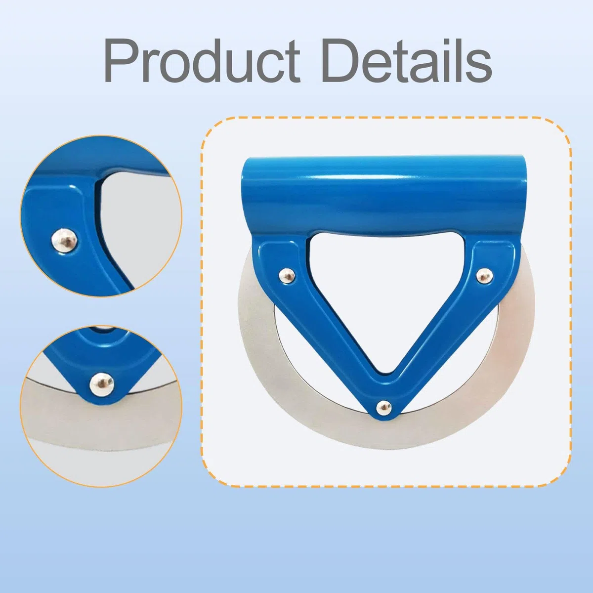 Colcolo Herramienta para Doblar Papel Corrugado Durabilidad Fácil de Usar Agarre cómodo Multiusos Profesional Plegadora de cartón Corrugado, Azul