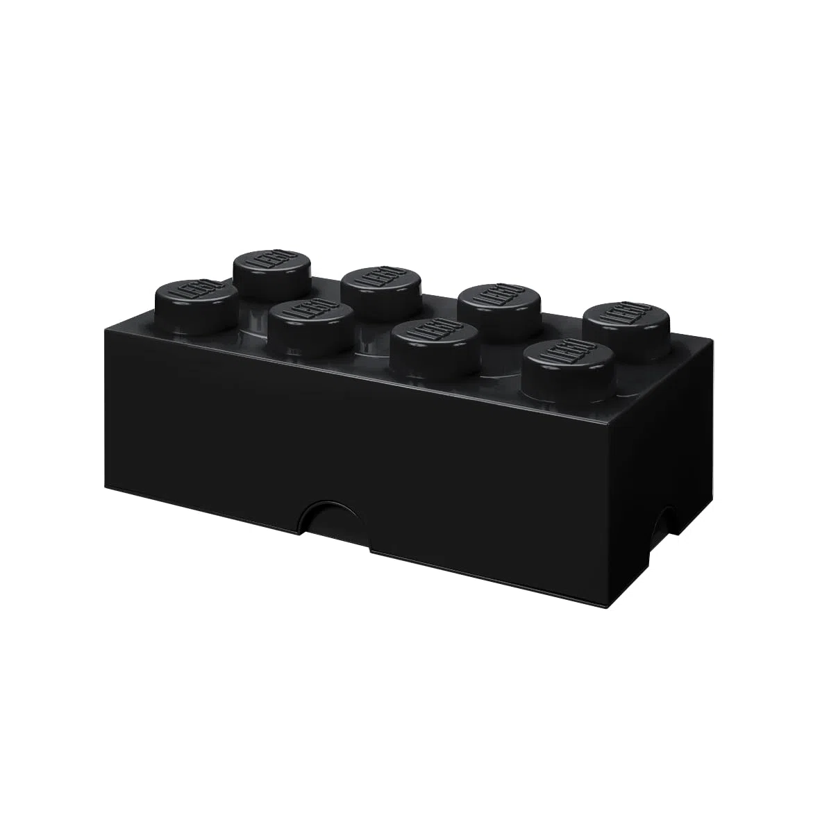 Room Copenhagen Ladrillo de almacenamiento de 8 espigas de LEGO, caja de almacenaje apilable, 12 l, Negro (40040633)