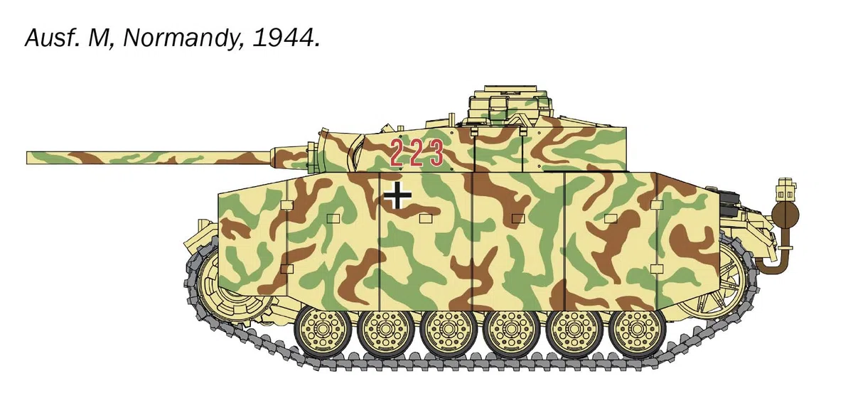 Italeri 25757 1:56 Pz.Kpfw. III AUSF. J/L/M/N - Kit de Modelismo Militar, Maqueta Detallada, Hobby, Tanque 1:56