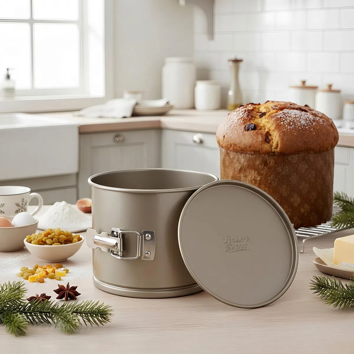 KASANOVA Molde para panettone Champagne BS de 16 cm