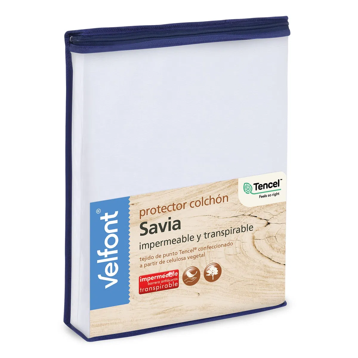 Protector colchón Savia Tencel Velfont (80 cm)