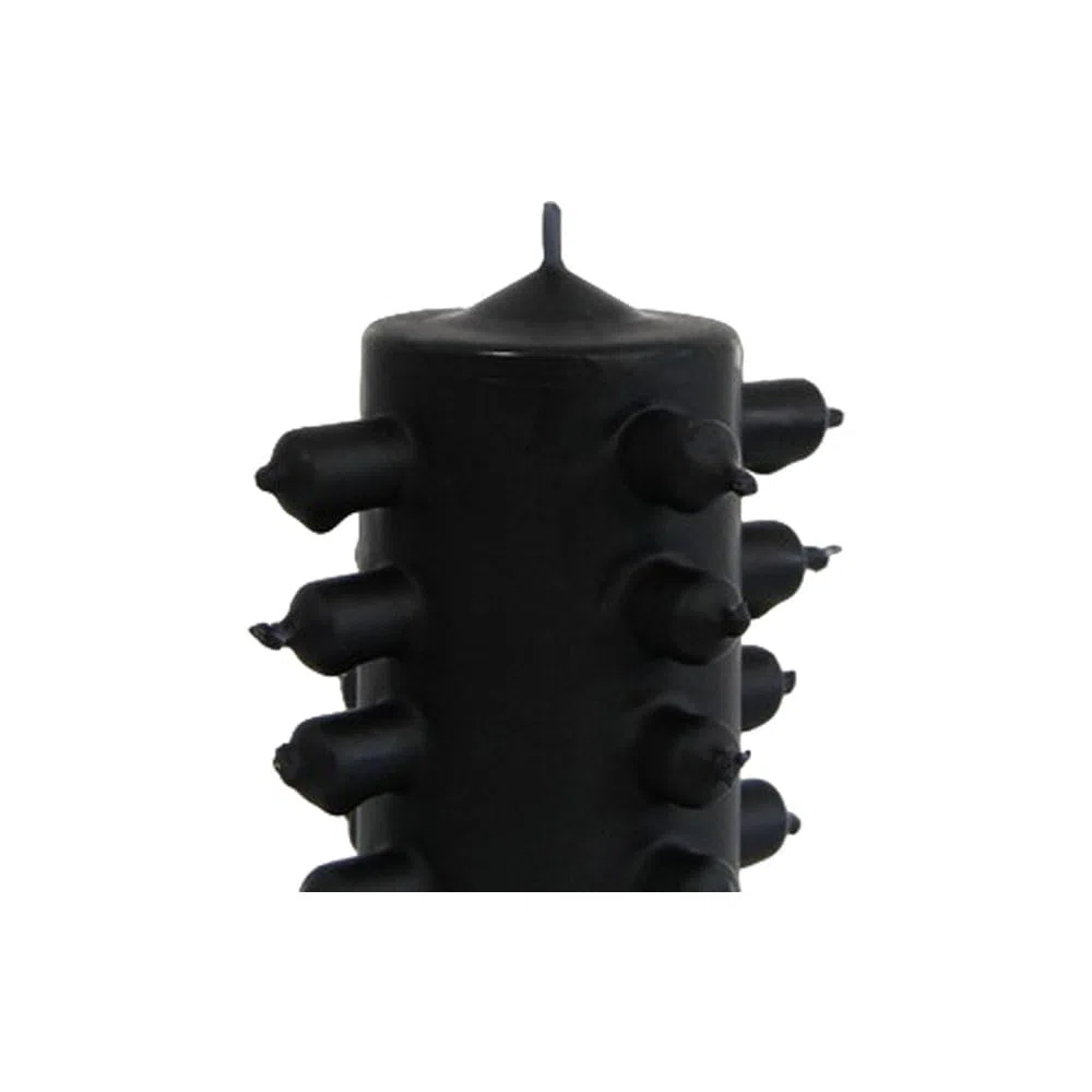 Poderoso Velón 21 mechas Negro
