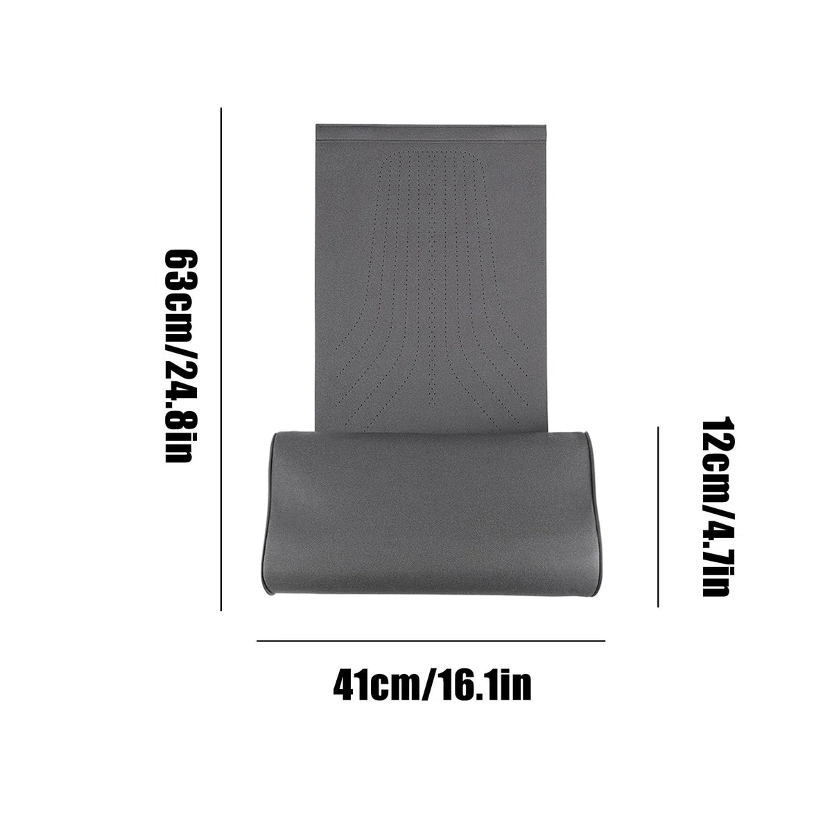 Extensor De Pierna Para Asiento De Coche Antideslizante, Transpirable Y | Cojín Extensor Reposapiés Para Hogar Autobuses Coche SUV Oficina Viajes Largos Mujeres Hombres Asiento S