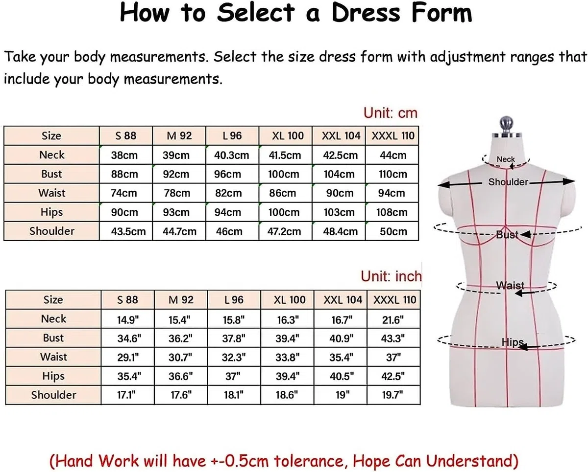 AviiSo Maniquí Soporte para Coser Ropa de Hombre Pantalones Pantalones, Altura Ajustable, Tamaño Completo Adulto ( Size : XXL-104 )