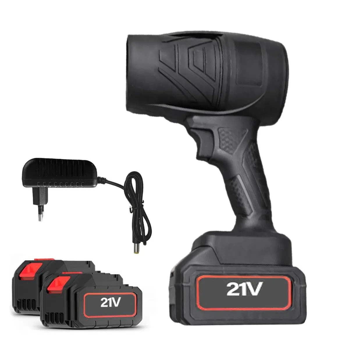 Soplador De Mano Ventilador de Mano Eléctrico Portátil Inalámbrico Turbo | Soplador de hojas eléctrico Para Jardín Patio Nieve Paisajismo Exterior Otoño Invierno Garaje
