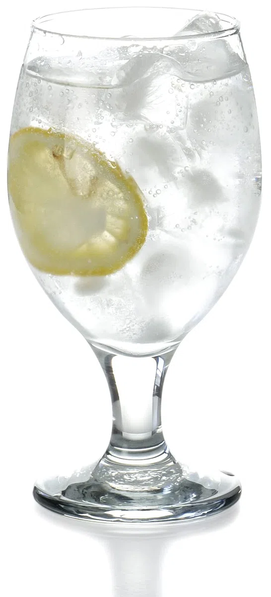 Red Co. Belluno Classic - Vasos transparentes para agua, jugo, licor, copas de vino, juego de 6 (13.5 onzas)