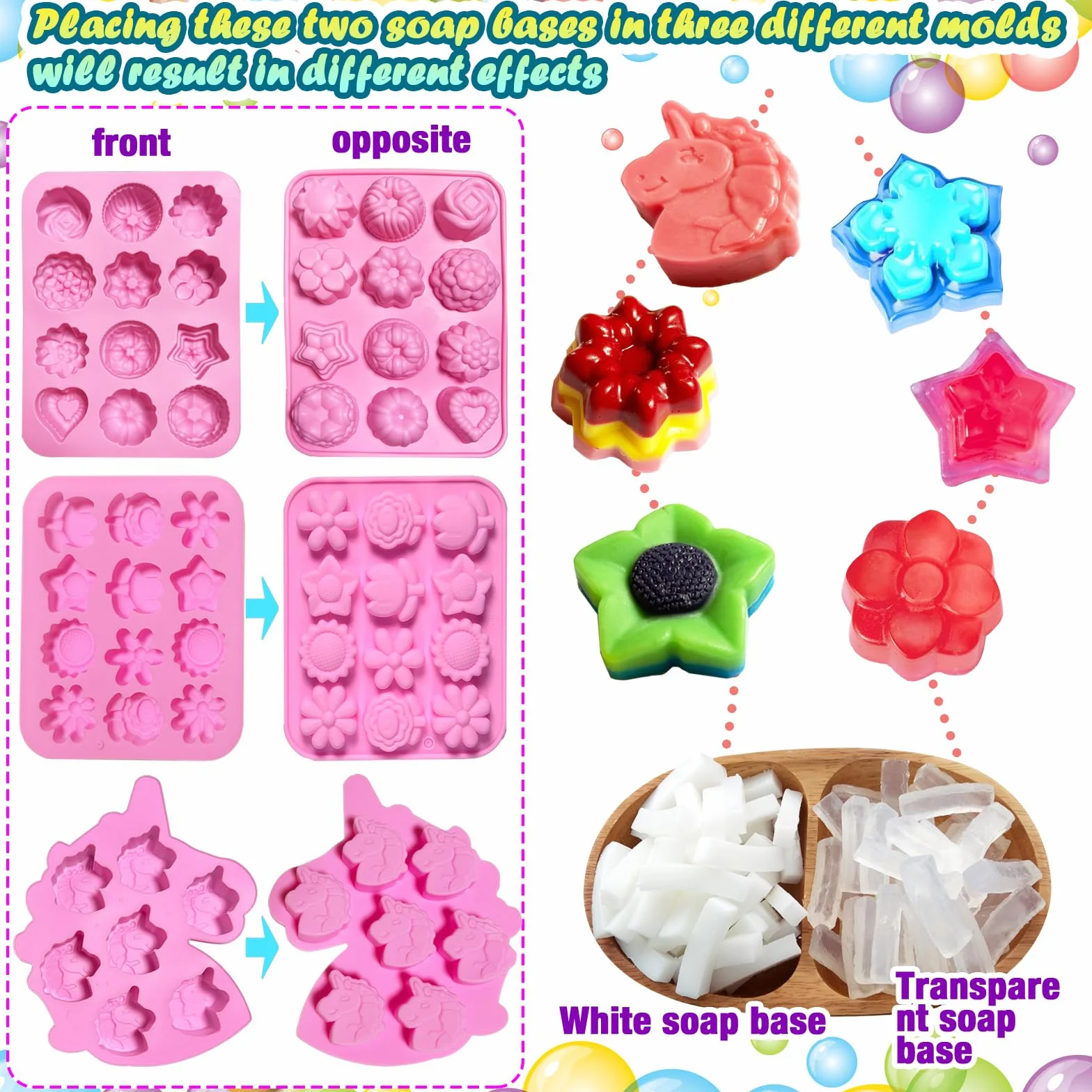 Fabrica de Jabones, Juego Hacer Jabones, Kit para Hacer Jabones Artesanales, Kit para Hacer de Jabón, Kit de Fabrica de Jabones Creativo DIY para Adultos, Jabones para Regalar