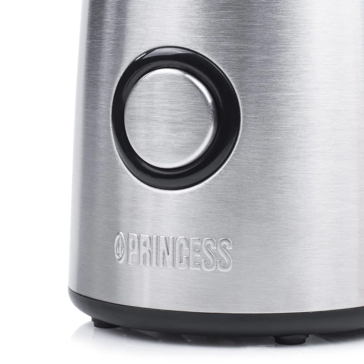 Princess 242196 Molinillo elétrico de café, nueces, hierbas o especias, 50 gramos de capacidad, carcasa de acero inoxidable, 150 W, Plata (01.242196.01.001)
