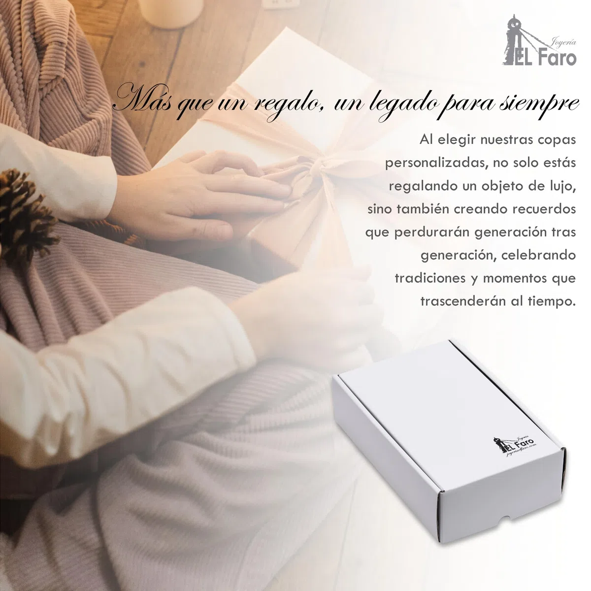 JOYERIA EL FARO | Copas grabadas para novios | Copas personalizadas para bodas | Cristal de Bohemia de alta resistencia | Estuche premium incluido | Brinda y celebra el amor (Ramitas)