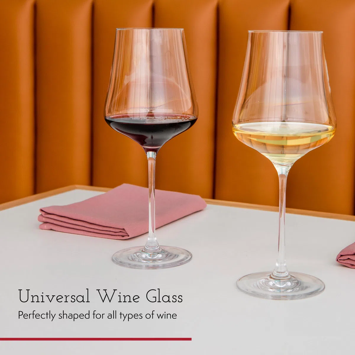 Gabriel-Glas StandArt - Copas de vino de cristal, juego de 4 con cajas de regalo, copa de vino universal de alta calidad para vino tinto y blanco, aptas para lavavajillas, sin plomo, 16 onzas