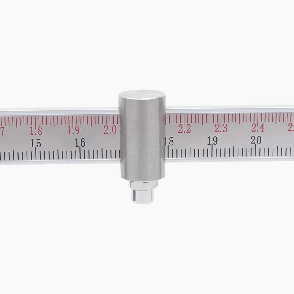 Hidrómetro de lodo para medición de densidad de líquidos de laboratorio, rango de 0,96-2,5 g/cm³, precisión de 0,01 g/cm³, doble escala
