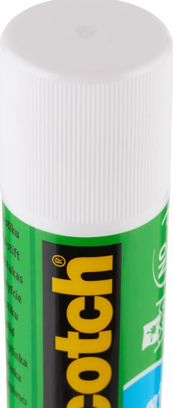Scotch Pegamento de Barra - 1 Caja con 12 Barras de Pegamento de 40g - Para Uso Adhesivo para el Colegio, el Hogar y la Oficina - Sin Disolvente, Lavable