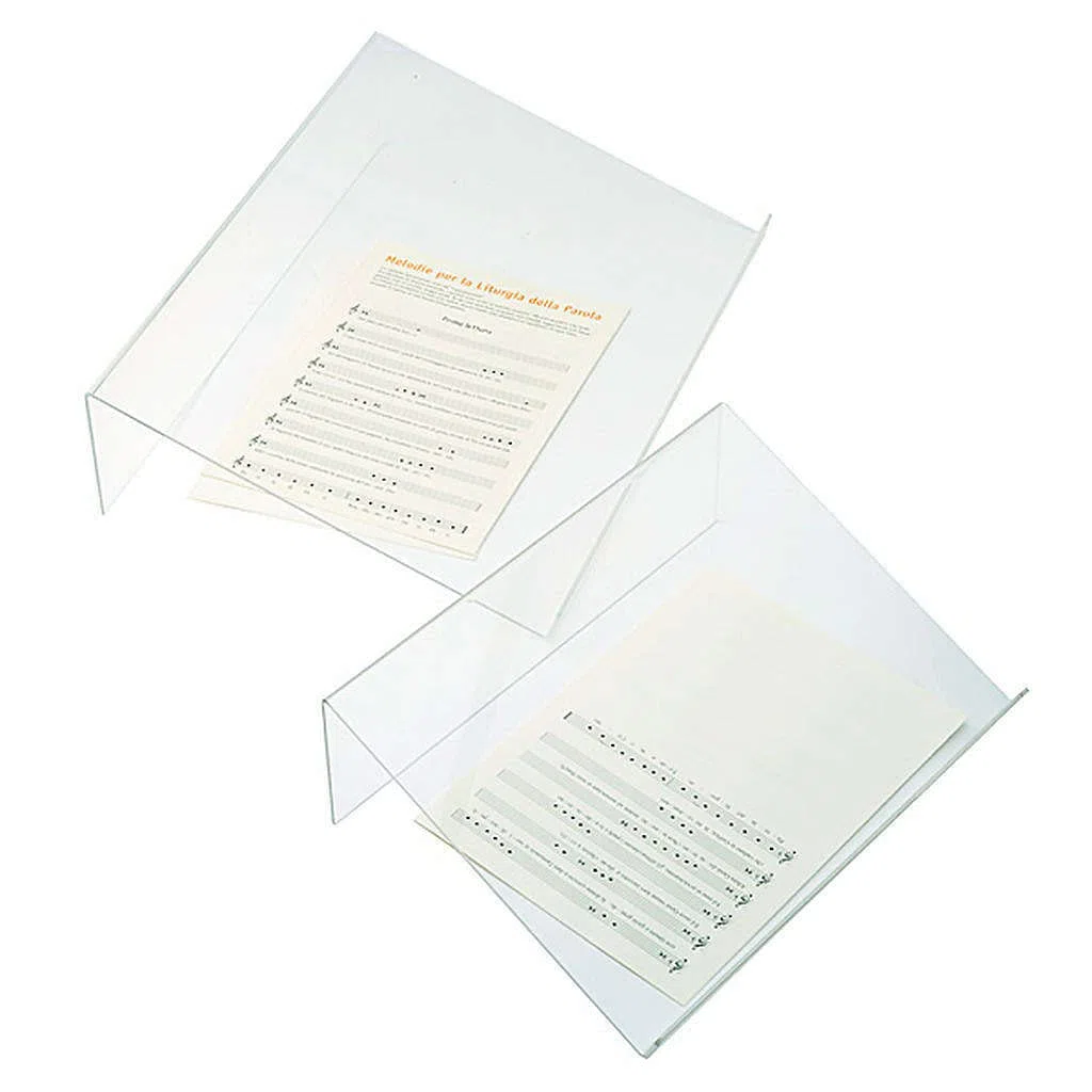 Holyart Atriles de Mesa: Atril metacrilato 3 mm, 26 x 35 cm (10.24 x 13.79 Inc.)
