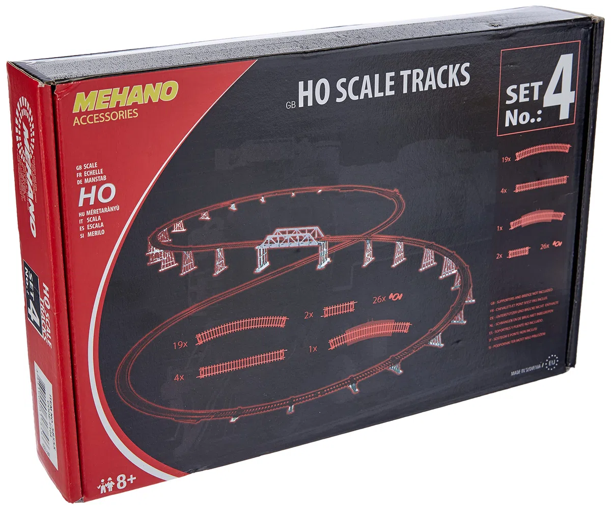 Mehano - Vía para modelismo ferroviario (F104)