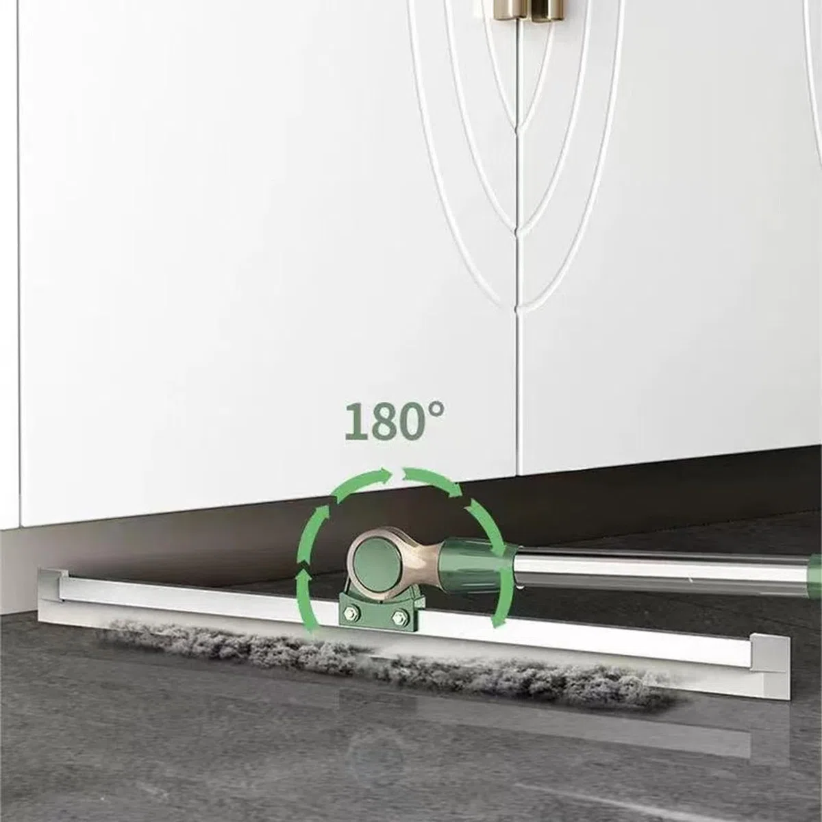 Escurridores Piso para Eliminar Agua Escoba Giratoria 180 Grados | Rasqueta para Ducha Limpieza de Suelos, Hormigón, Azulejos, Garajes, Ventanas, Baños, Vidrios, Cocinas y Pelos de Mascotas