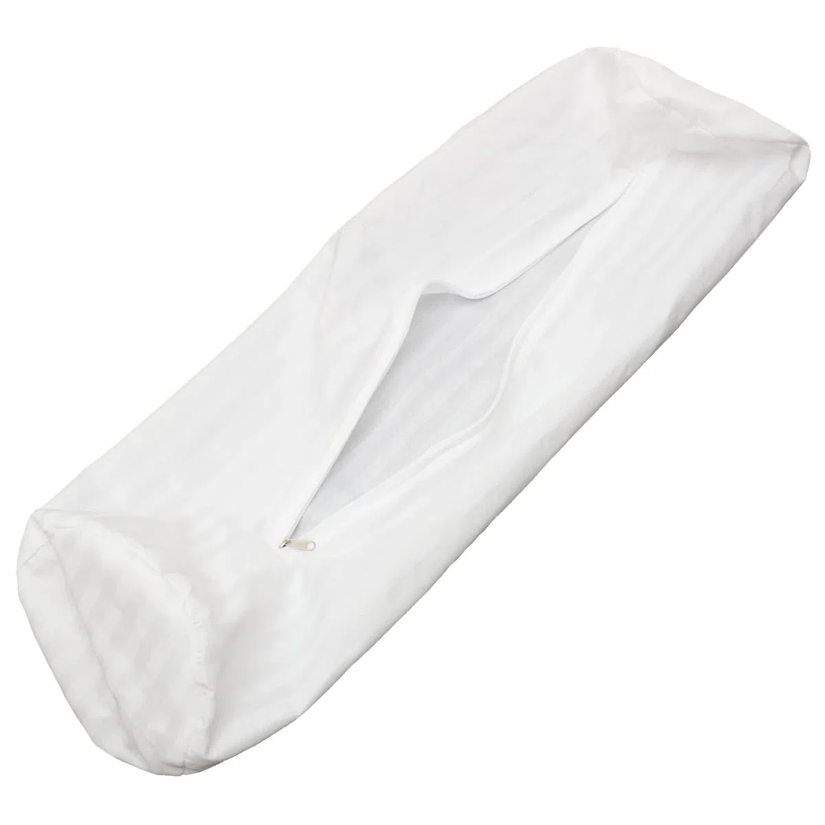 Yardenfun Funda De Almohada Cilíndrica 18x60 Cm para Cuello y Cabeza, Tejido Práctico, Reutilizable, Protectora para Oficina y Hogar, Funda Larga Redonda para Reposacabezas