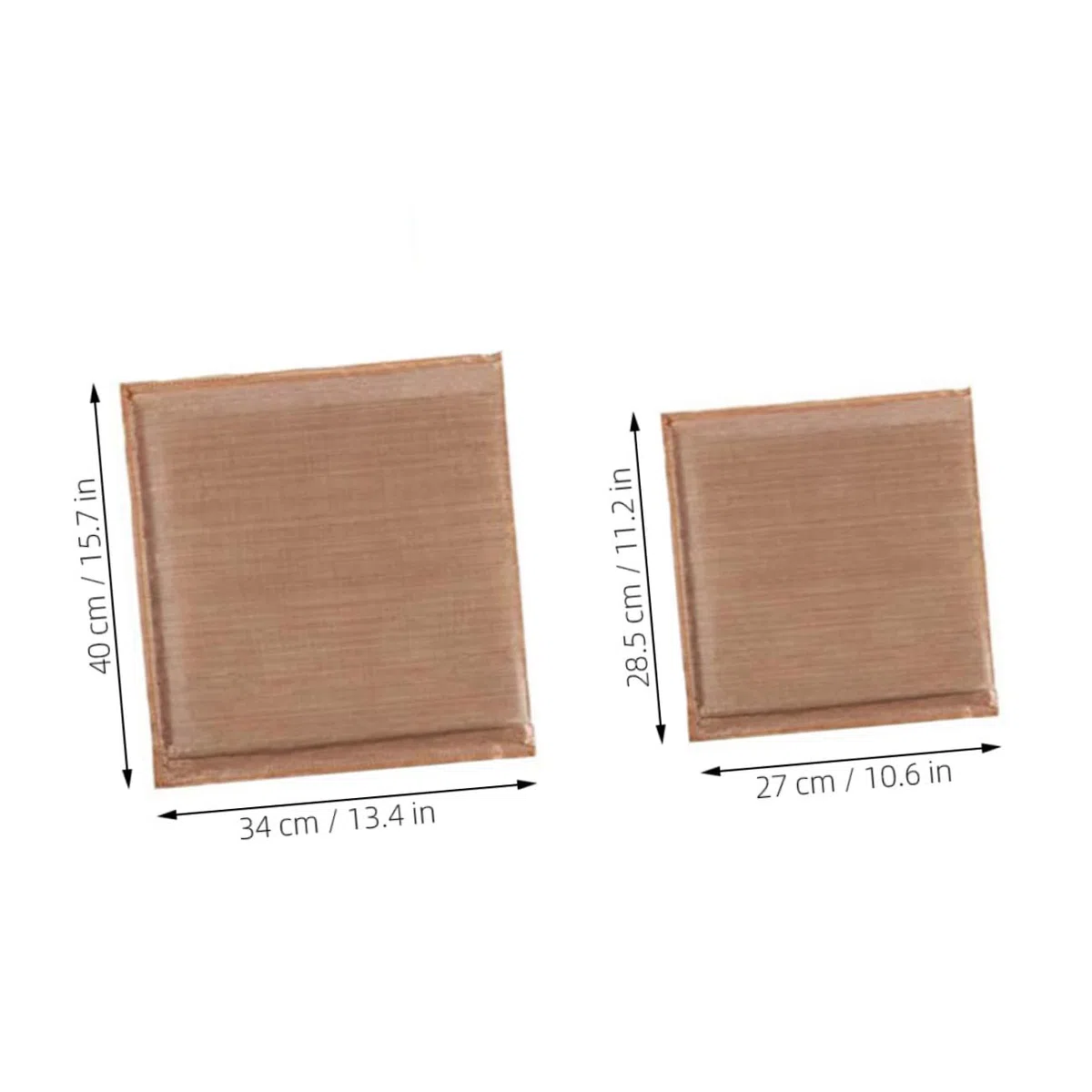STOBAZA Almohada y Almohadilla De Prensa Térmica Teflón 3 Piezas Tamaño Variado Resistente Al Calor Para Manualidades y Transferencia De Vinilo, Uso Planchado De Camisetas y Textiles