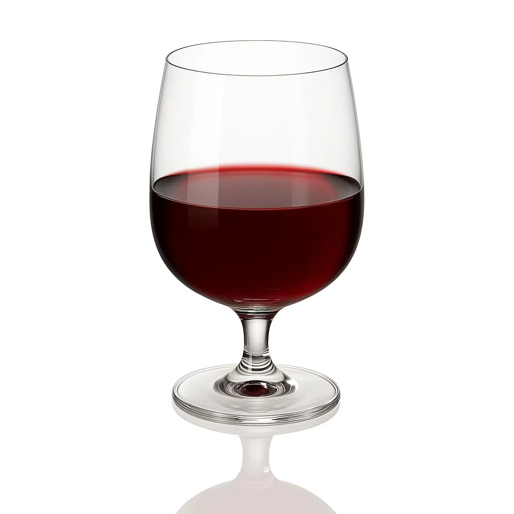DIAMANTE Copas de vino de tallo corto, copas de agua, juego de 6, capacidad de 346 ml, aptas para lavavajillas
