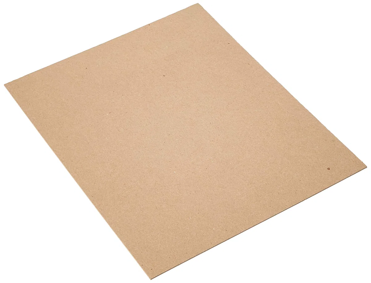 Grafix Medio Peso truciolare fogli-8,5 "X 11" Naturale 25/Pkg
