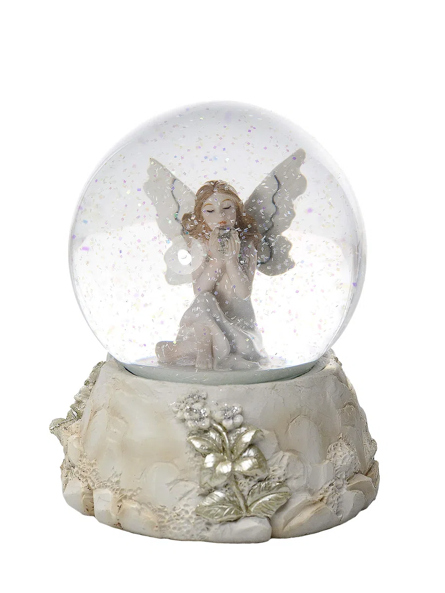 Mousehouse Gifts Glola de Nieve Decorativa con Hada Adornos