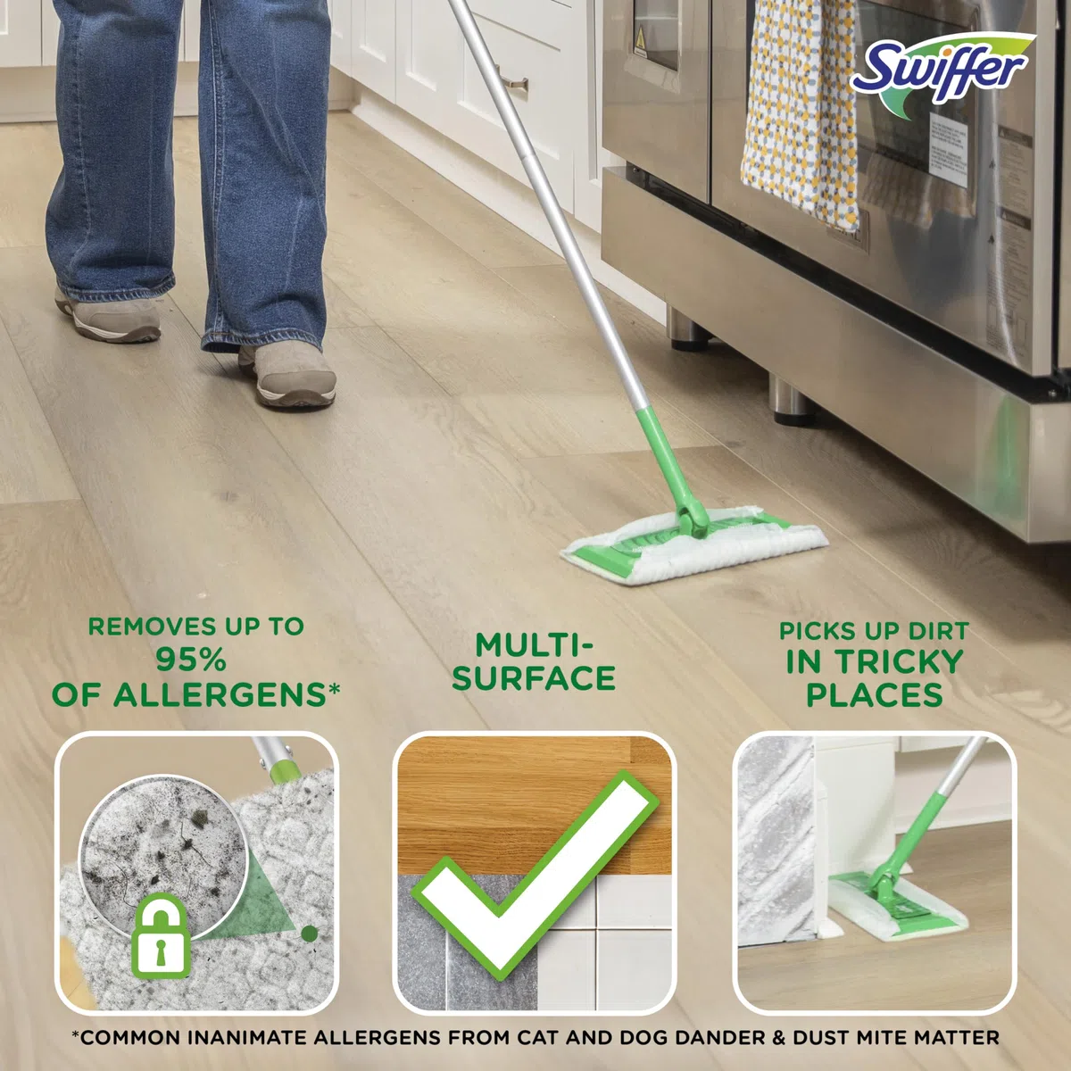 Swiffer Sweeper Dry Sweeping Cloths Mop And Broom Floor Cleaner Refills Unscented 37 Count by Swiffer