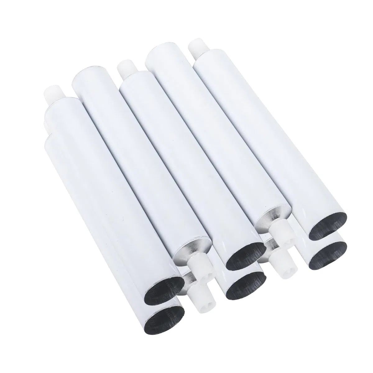perfk 10 Tubos vacíos para Pintura al óleo, Tubos vacíos para Pasta de Dientes, envases rellenables con tapón de alfiler para de Pasta de Dientes