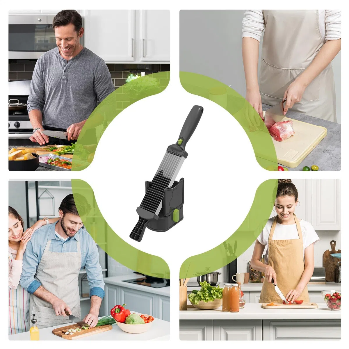 Cortadora Manual De Carne Para El Hogar, Cuchilla De Acero Inoxidable, Grosor Ajustable, Multifunción Para Cortar Carne En Rodajas, Carne Desmenuzada, Carne En Cubitos