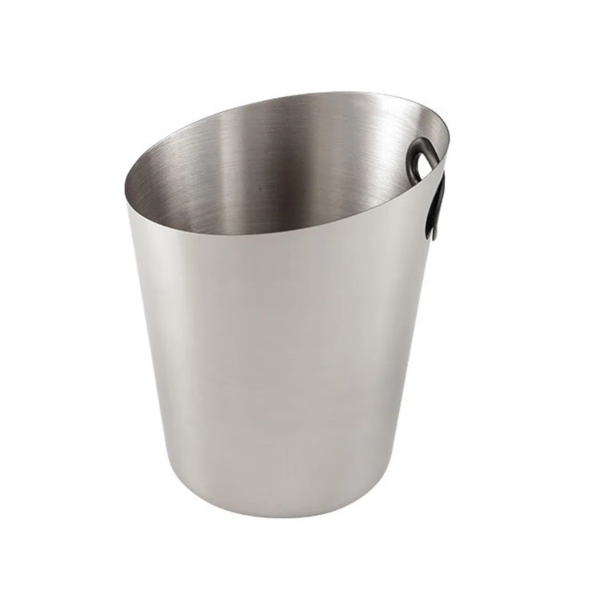 Cubo de Hielo Cubo de Bar Cubitera de acero inoxidable plateada for bebidas y fiestas, cubeta de hielo de 5 l, cubeta de vino, cubeta de almacenamiento de grado alimenticio for botellas de vino, champ