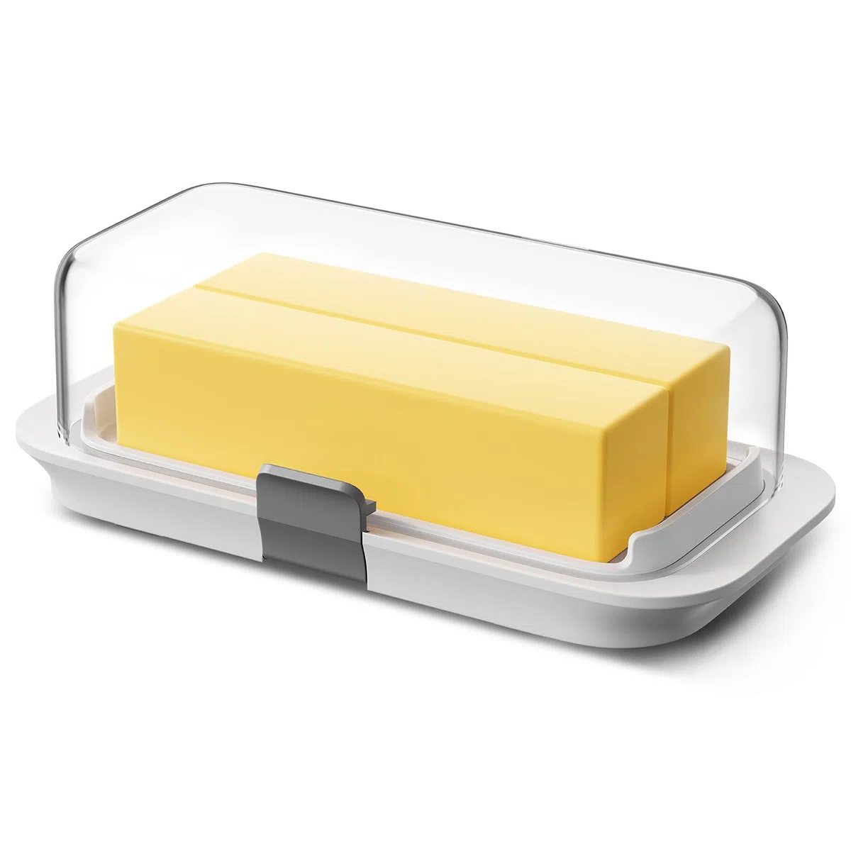 Pisol Mantequera, para 250 gr de manteca, Recipiente Hermético para Mantequilla con Tapa, Diseñado especialmente para mantequillas europeas/Kerrygold/mantequilla francesa