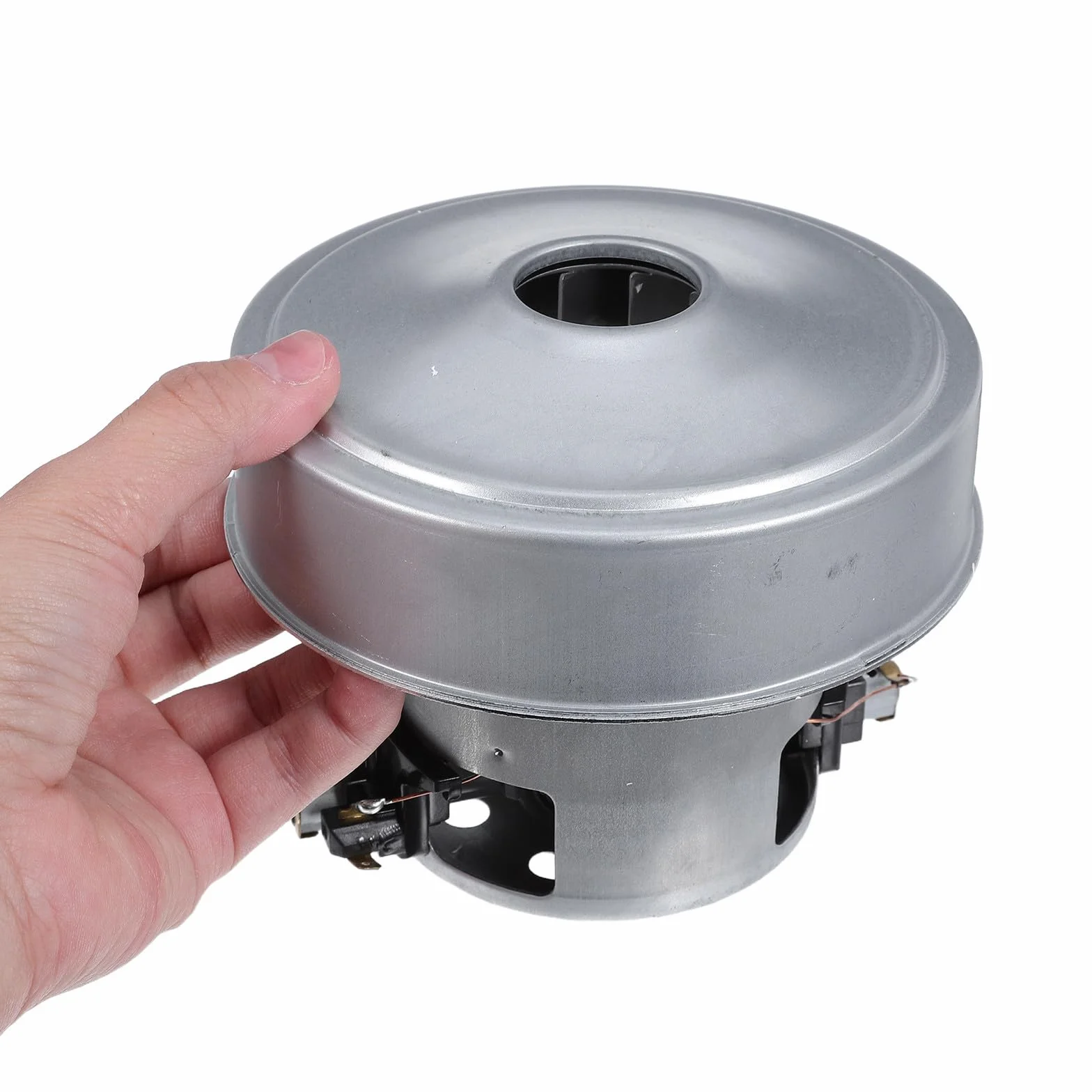 Motor de Aspiración 1200w para Aspiradora de Agua, Motor de Hierro con Succión Potente y Seguridad para Equipos de Limpieza Industrial y Residencial