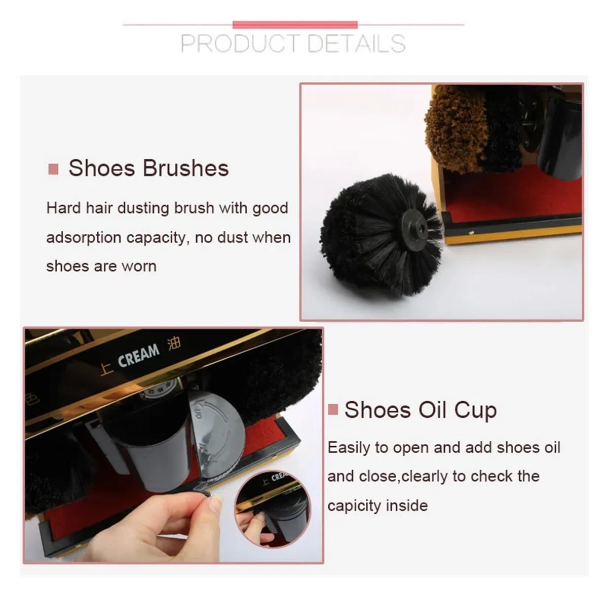 Limpiador de zapatos eléctrico, cepillo pulidor de zapatos for el cuidado de la suela, pulido automático, máquina de limpieza con brillo de cuero,Herramientas mecánicas(Soft brush Gold)