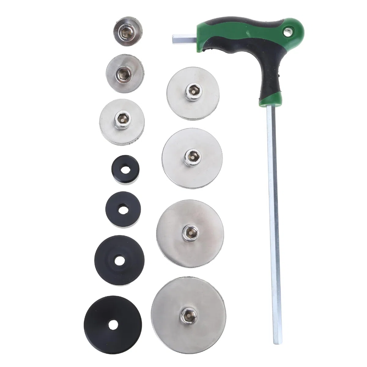 Herramienta de reparación de instrumentos musicales, juego de pulidora, tenores agudos, piezas de fijación, herramientas de saxofón, herramientas de nivelación y molienda