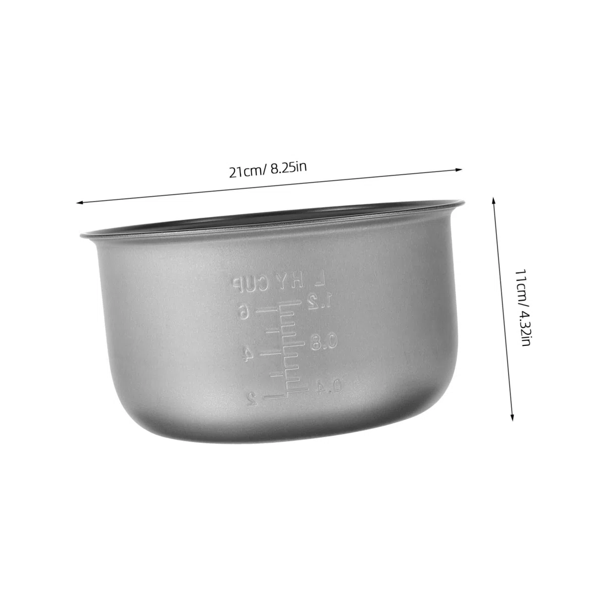 CLISPEED Olla Interior para Olla Arrocera Eléctrica 3l Revestimiento Antiadherente y Gran Capacidad, Accesorio de Cocina Multifunción para Cocinar Arroz y Sopa Hogar Varios Estilos