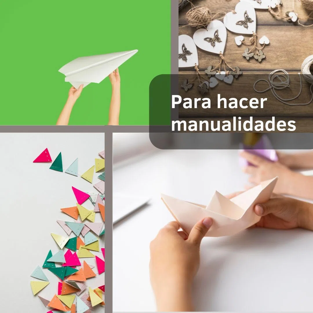 ANHELUS PAPER & DECO | Cartulina A4 Blanca 300gr | Pack 100 Hojas | Cartulina Gruesa Satinada | Para Imprimir, Dibujar, Manualidades, Recortar y Scrapbooking